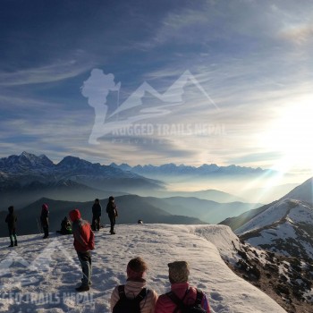 short pikey peak trek in nepal with rugged trails